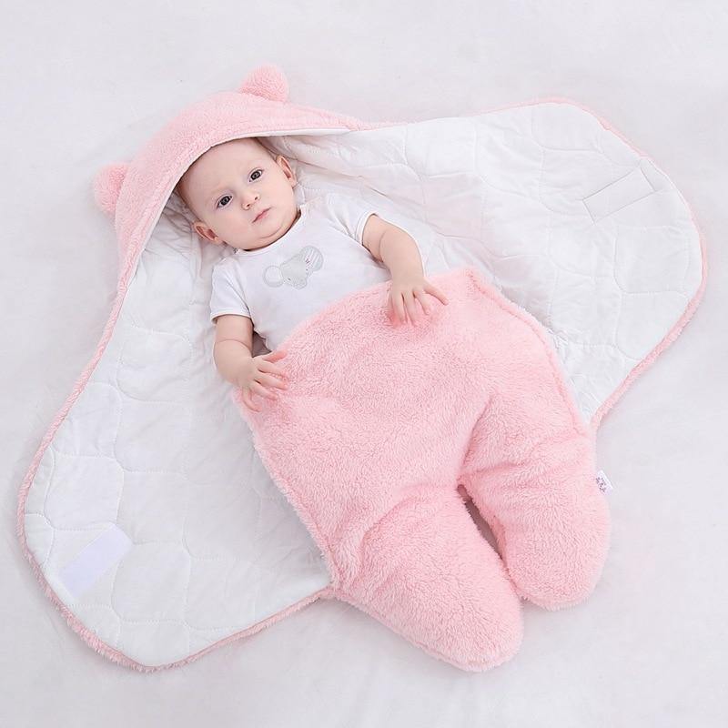 ZILANOS™️ Fluffy Fleece Baby Swaddle