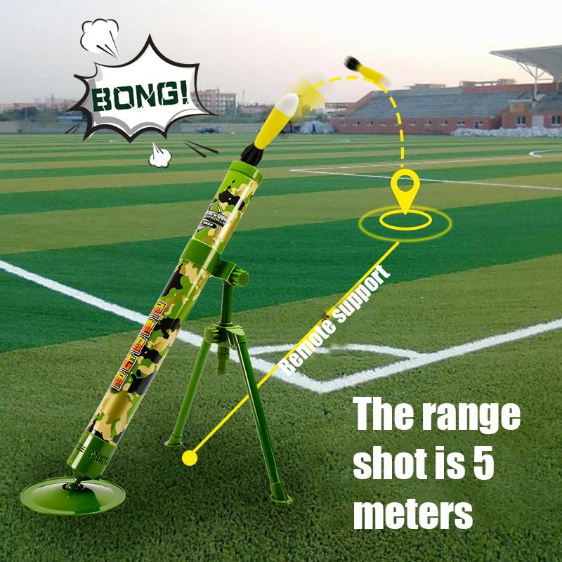 Simulation Rocket Shooting Mortar Toy