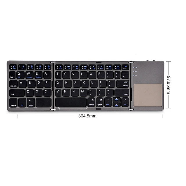 TouchFold Pro: Ultimate Portable Keyboard
