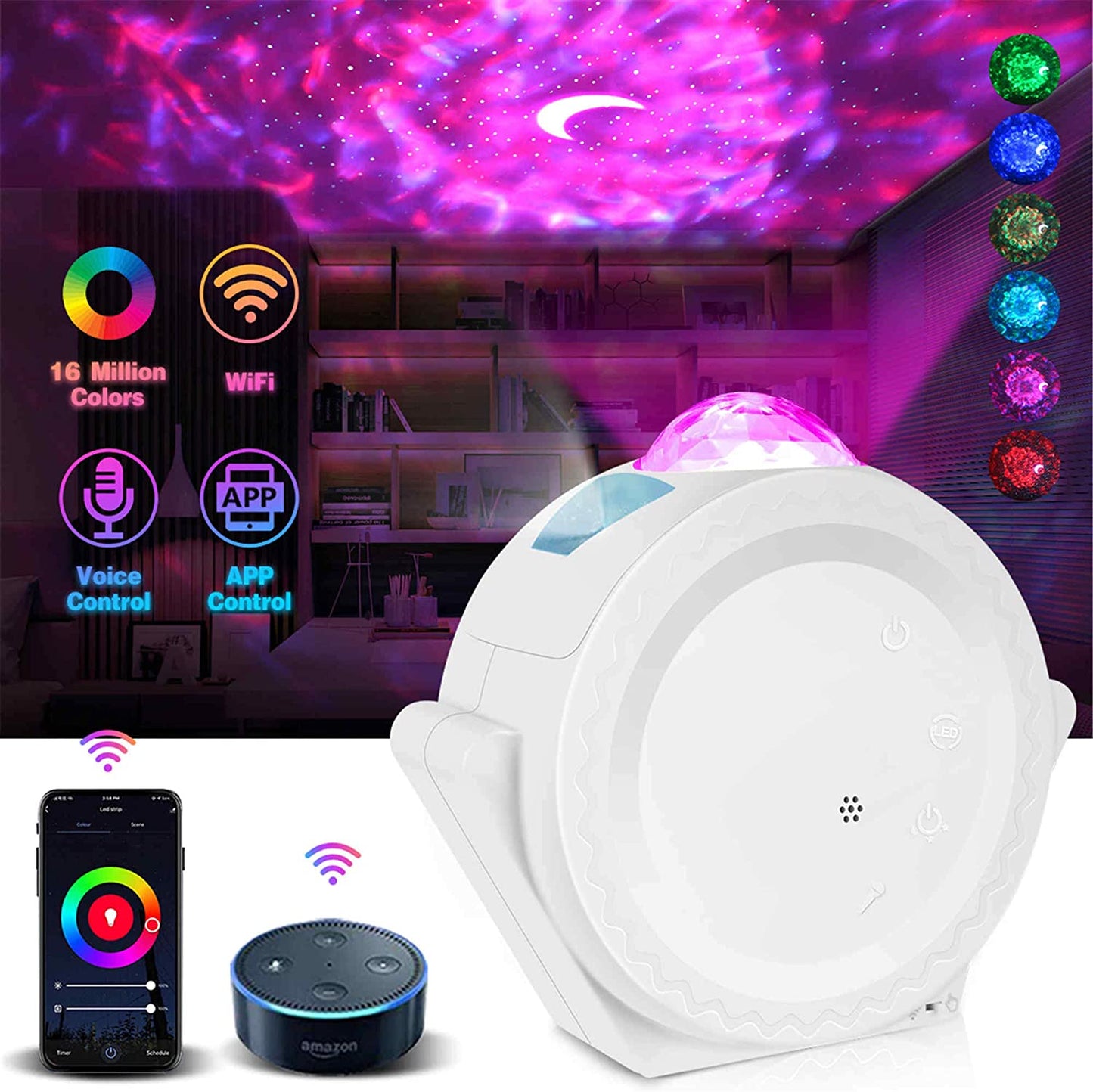 ZILANOS™️ GALAXY LASER PROJECTOR
