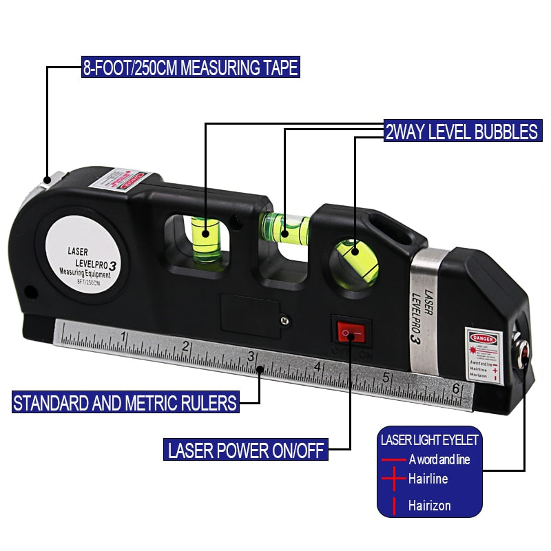 4 In 1 Laser Measuring Tool