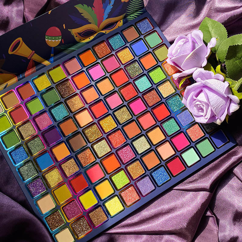 ZILANOS™️ Brazilian Carnival 99 Colors Eye Shadow Palette