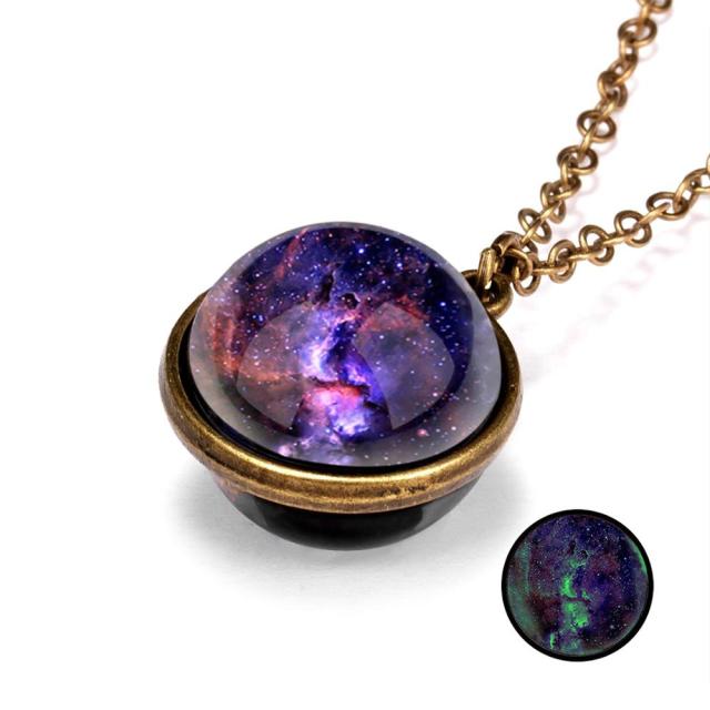 ZILANOS™️ Luminous Double-Sided Cosmic Pendant