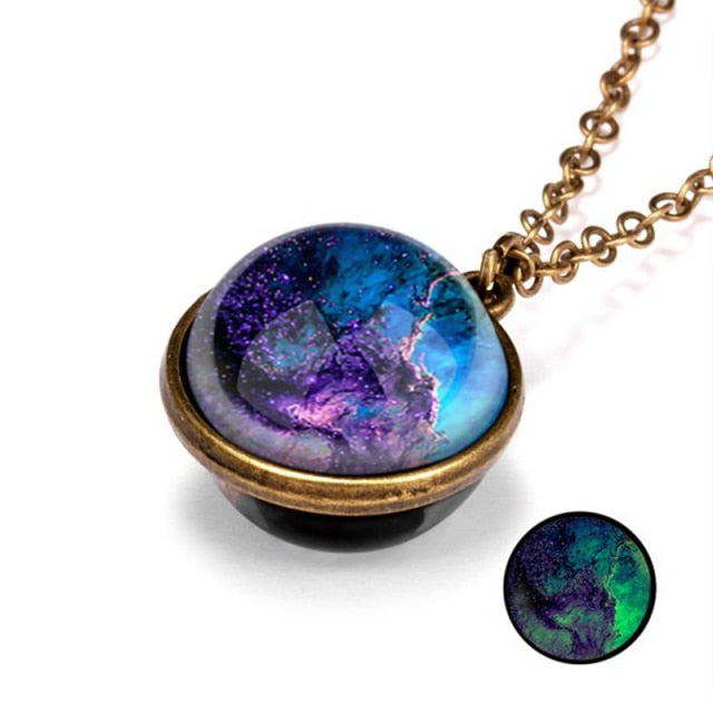 ZILANOS™️ Luminous Double-Sided Cosmic Pendant