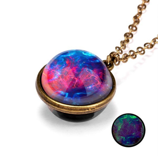 ZILANOS™️ Luminous Double-Sided Cosmic Pendant