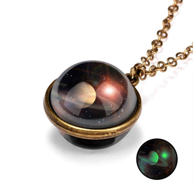 ZILANOS™️ Luminous Double-Sided Cosmic Pendant