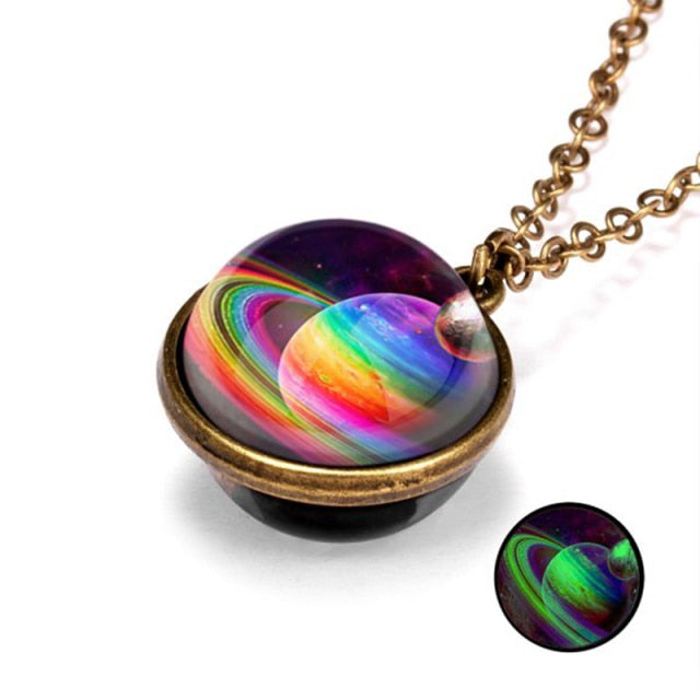 ZILANOS™️ Luminous Double-Sided Cosmic Pendant