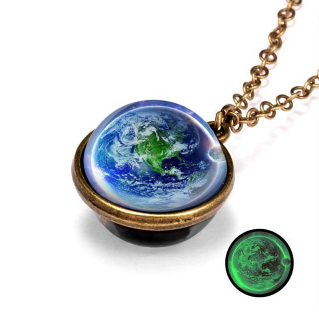 ZILANOS™️ Luminous Double-Sided Cosmic Pendant