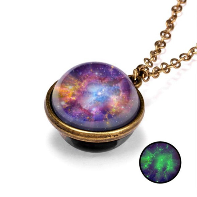 ZILANOS™️ Luminous Double-Sided Cosmic Pendant