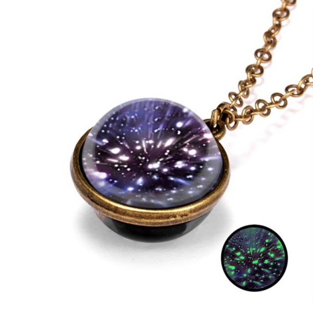 ZILANOS™️ Luminous Double-Sided Cosmic Pendant
