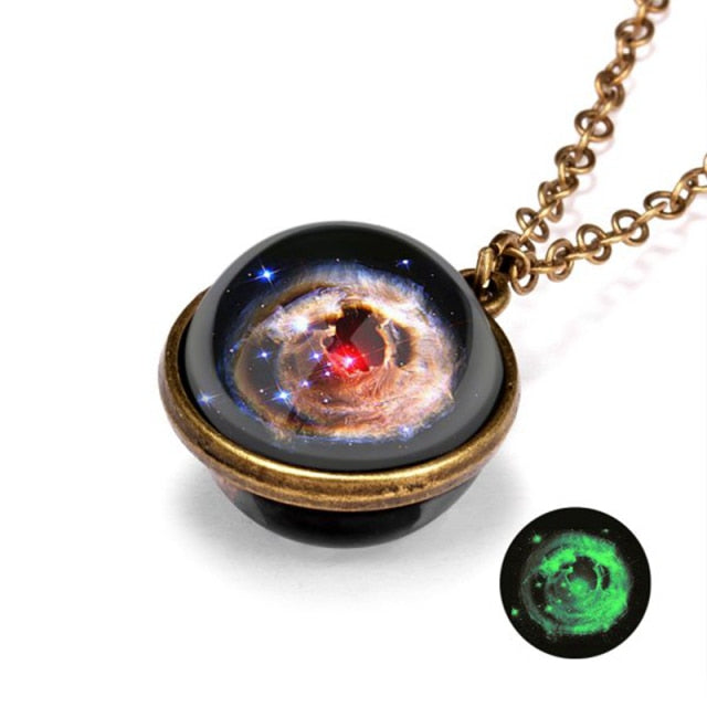 ZILANOS™️ Luminous Double-Sided Cosmic Pendant
