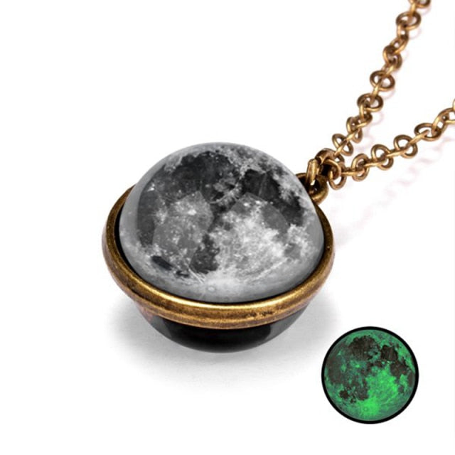 ZILANOS™️ Luminous Double-Sided Cosmic Pendant