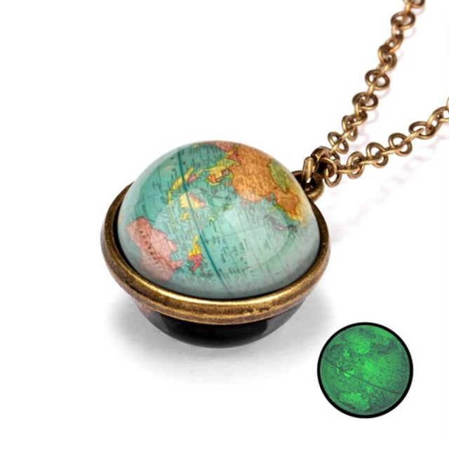 ZILANOS™️ Luminous Double-Sided Cosmic Pendant