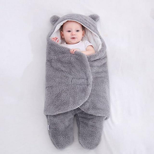 ZILANOS™️ Fluffy Fleece Baby Swaddle
