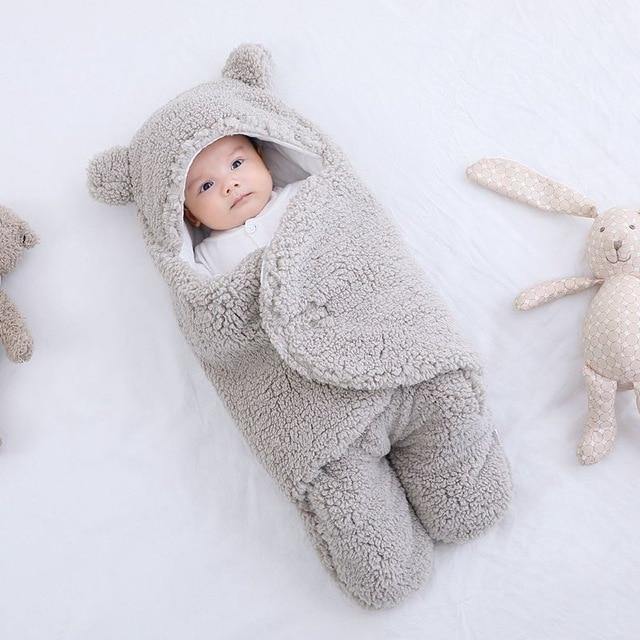 ZILANOS™️ Fluffy Fleece Baby Swaddle