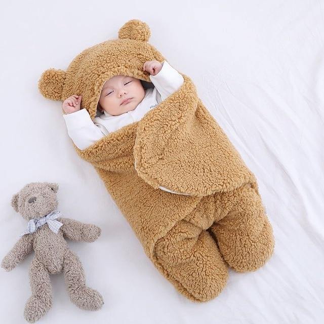 ZILANOS™️ Fluffy Fleece Baby Swaddle