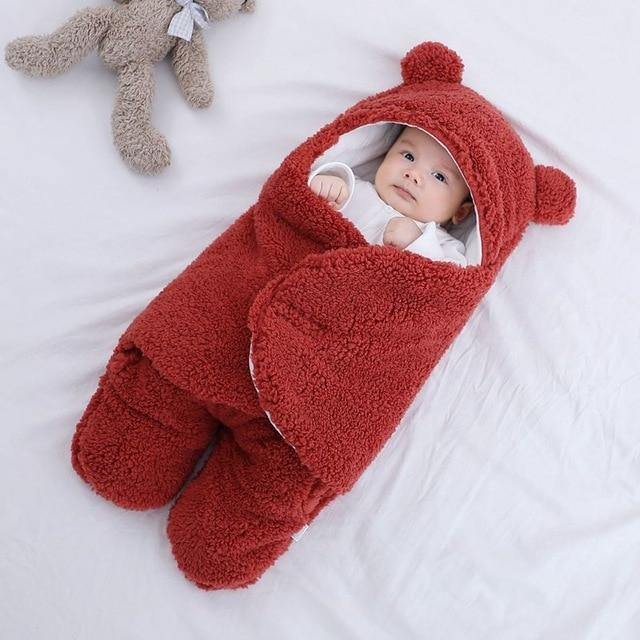 ZILANOS™️ Fluffy Fleece Baby Swaddle