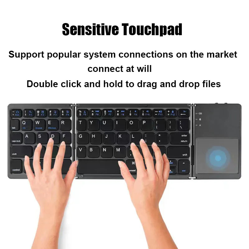 TouchFold Pro: Ultimate Portable Keyboard