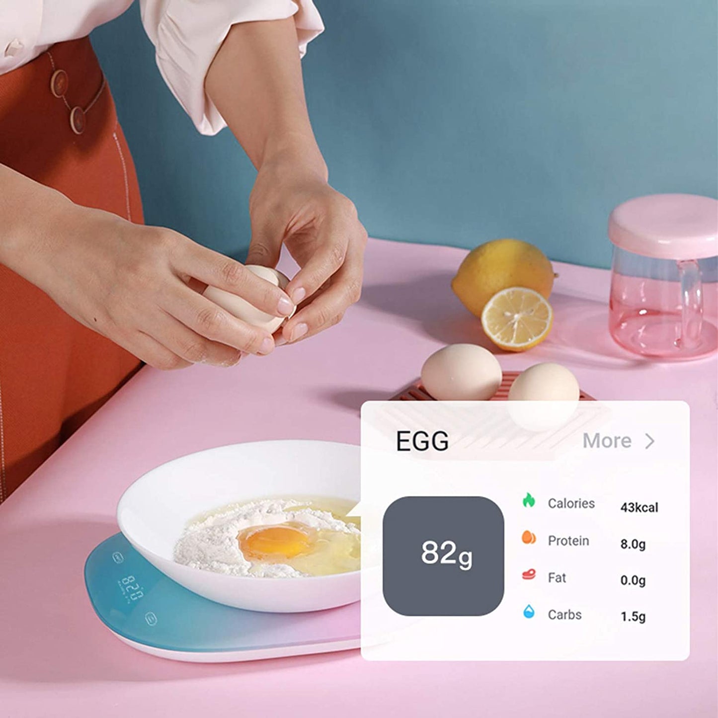 ZILANOS™️ SMART KITCHEN FOOD SCALE