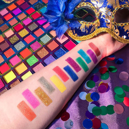 ZILANOS™️ Brazilian Carnival 99 Colors Eye Shadow Palette