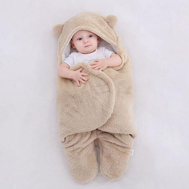 ZILANOS™️ Fluffy Fleece Baby Swaddle