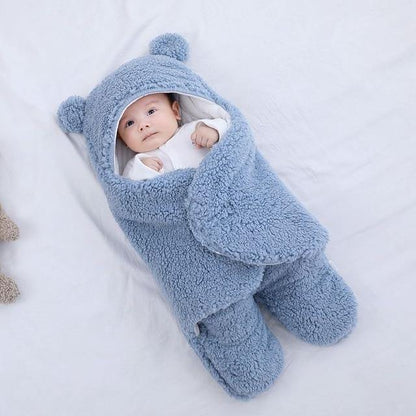 ZILANOS™️ Fluffy Fleece Baby Swaddle